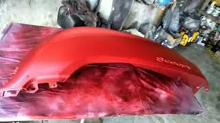 cat merah doff scoopy[[code cat merah scopy