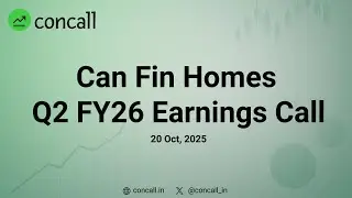 Can Fin Homes Q2 FY26 Earnings Conference Call | Concall.in