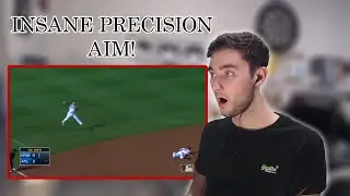 MLB Infield Throws! || British Cricket Fan Reaction *WOW*
