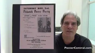The Beach Boys 1962 “Pickwick Dance Party” Handbill