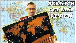 World Scratch Off Map | Unboxing, Experience, Review