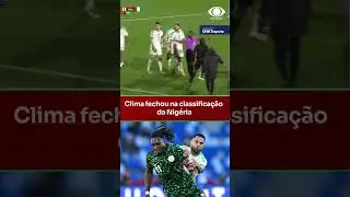 Confus&atilde;o na reta final da partida entre Arg&eacute;lia x Nig&eacute;ria, nas quartas de final da CAN