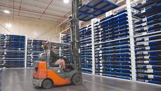 LEAN Manufacturing Products - Sheet Metal Storage Racks @ Freightliner