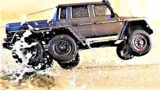 RC Car Traxxas TRX6 Rock Waterfall Bash Action[Re-Edit]