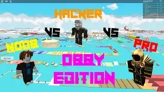 Noob VS Hacker VS Pro[Roblox Obby Edition]
