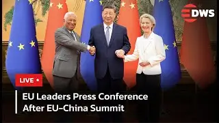 LIVE: EU Leaders Hold Joint Press Conference After EU-China Summit in Beijing | AC1E