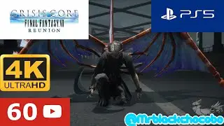 G Eliminator Boss Battle Final Fantasy VII Crisis Core Reunion Hard Mode 4K 60 FPS