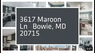 John Williams Presents 3617 Maroon Ln Bowie, MD  20715