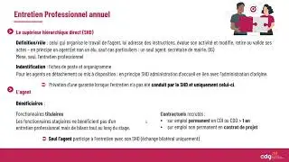 Matinale RH - entretien professionnel