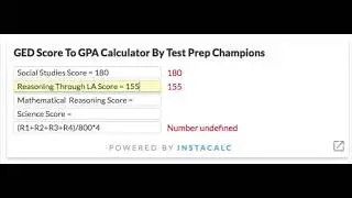 Easily Convert Your GED Test Score To A GPA With Our GED To GPA Calculator!