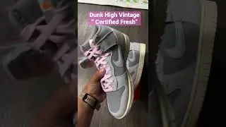 Nike Dunk High Vintage Certified Fresh 💕💕💕