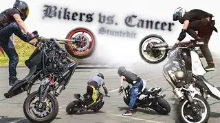 BIKERS vs. CANCER Stuntedit feat. florian_lorenz_ |  tommy_hwk | schnauzbartentertainment | mkstunts