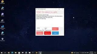 simple text-to-speech converter app in python