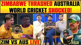 🔴ZIM VS AUS: ZIMBABWE THRASH AUSTRALIA &ndash; WORLD CRICKET IN SHOCK! #t20worldcup2026