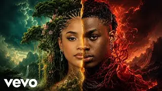 Rema ft Tyla  - Half Human. (Official Lyrics Video)