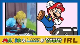Mario & Link & Yoshi in Real Life | Funny Videos ＃3699