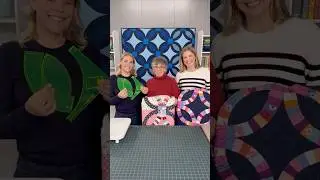 Learn How To Make 3 Double Wedding Ring Quilts Using Our Brand New Template