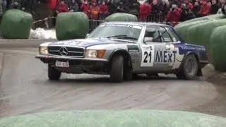 Mercedes Benz 500 SLC drift - Legend Boucles Spa 2010