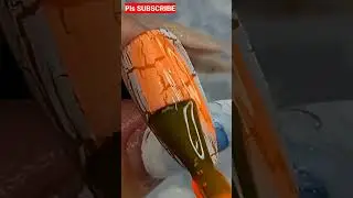 Jelly polish cracking gel nail art🤎💅 #shorts #naildesign  #easy