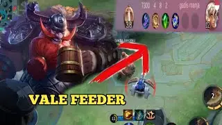 SOLO RANKED KETEMU VALE KITA BUAT FEEDER ~ ITEM FRANCO TERKUAT DAN TERSAKIT 2022 ~ MLBB