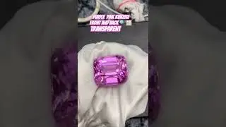 purple pink kunzite 💜🩷#kunzite #crystals #gemstone #shorts #world #gems #diamond #natural #support