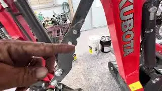 Chinese mini excavator update and oil changes.