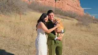 Romantic Red Rock Views | Stevan & Vanessa's Wedding at Ken Caryl Vista by Wedgewood