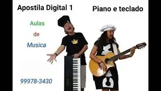 M&eacute;todo de piano e teclado Renato Pfeil- Nicola- Digital 1