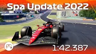 F1 2022 Spa New | 1:42.387 | RSS Formula Hybrid 2022 | Assetto Corsa | Hotlap + Setup