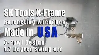 SK X-Frame Ratcheting Wrench MADE IN USA