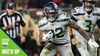 Chris Carson Mic'd Up Week 10 at 49ers | 2019 Seahawks Saturday Night