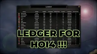 LEDGER FOR HEARTS OF IRON IV!!!