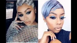 Blac Chyna BET Awards INSPIRED Look! Hair + Makeup!