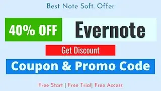Evernote Coupon Code - 40% off Evernote Discount | Promo Codes
