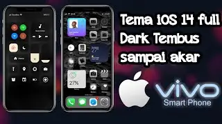 Tema ViVO iOS 14 Dark Full Edition itz | Tembus Sampai Akar | For All ViVO Smartphone Saries