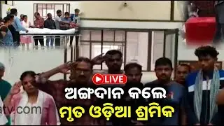 🔴 Live: ଅଙ୍ଗଦାନ କଲେ ମୃତ ଓଡ଼ିଆ ଶ୍ରମିକ || 31 December 2025 || Kalinga TV