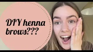 DIY Henna eyebrows| Eyebrow mapping| Step by step tutorial