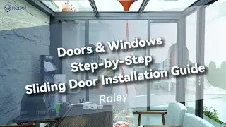 Aluminium Sliding Door Installation Tutorial | Rolay Windows Factory Guide