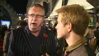 Mark Williams on the Red Carpet at Warner Bros. Home Entertainment Celebration