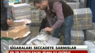 Ambarlı Limanı Gümrüğünde Dev Kaçak Sigara Operasyonu