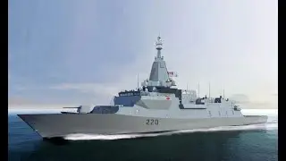Future TYPE 26 Warships at sea - Concept Art