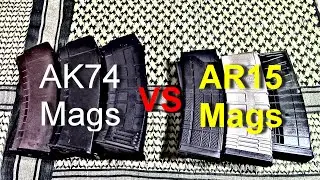 Практическое сравнение магазинов AK74 и AR15