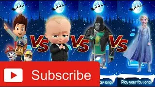 Patrol 🆚️ The Boss Baby 🆚️ Sing 🆚️ Froze