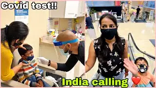 ಕೊನೆಗೂ INDIA ಬರೋ ಕಾಲ ಕೂಡಿ ಬಂತು🤩 Covid test, Shopping, Packing !!! Coming soon ✈️