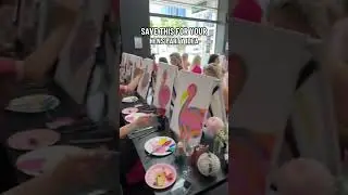 Champainting | The perfect Hens party idea! #hensparty #henspartyideas #henspartyinspo #shorts