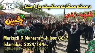Dasta Saqa e Sakina(s.a) Parachinar Markazii 9 Muharram Juloos G6/2 Islamabad 2024/1446.