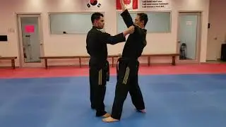 Upper Arm Grab Self-Defense Video for Purple Belt Students
