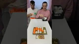 Egg tray funny challenge games 😁 #youtubeshorts #shorts #trendingshorts #familygames #usa #games
