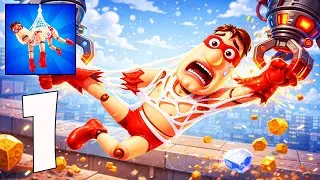 Hero Capture Grab and Tear &ndash; Lets Play &ndash; Epic Hero Grabs & Mayhem (iOS, Android)