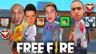 Mr Stiven, Donato Jeanki y Hector LLEGANDO A HEROICO EN FREE FIRE *legendario*  | TheHectorino